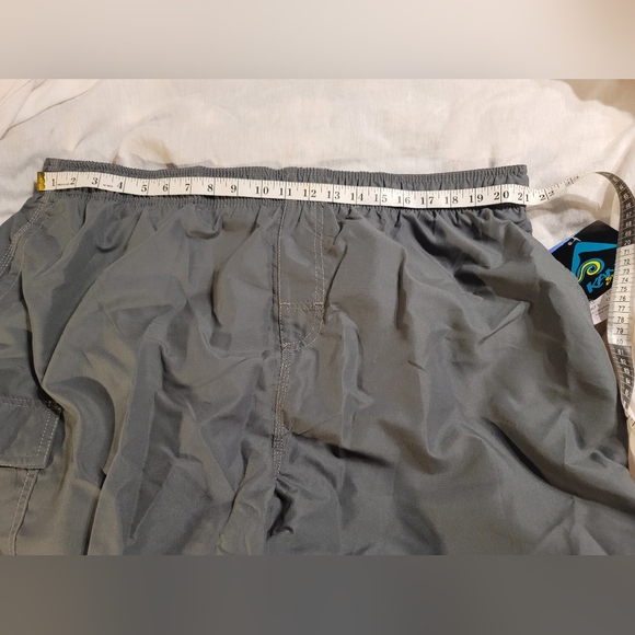 NWT KANU Surf HAVANA mens Swim Trunks 5.5 To 7 Inseam - Picture 7 of 12